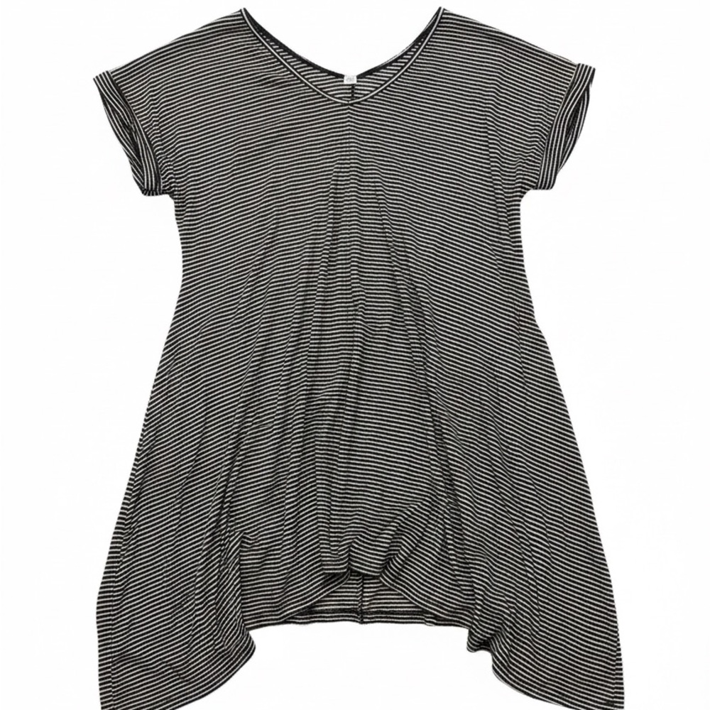 Motherhood Black and White Striped Tunic